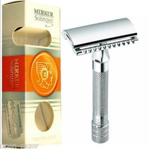 MERKUR Classic Safety Chrome Finish Razor (4 Left)